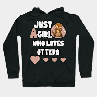 Otter gifts for otter lovers ,her Otter half Hoodie